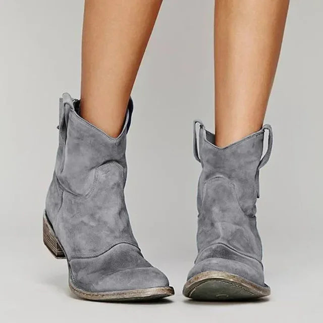 Dael - Vintage Cowboy Ankle Boots