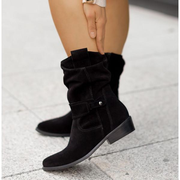 Carmen - Zip-up ankle boots with comfort and orthopedic support